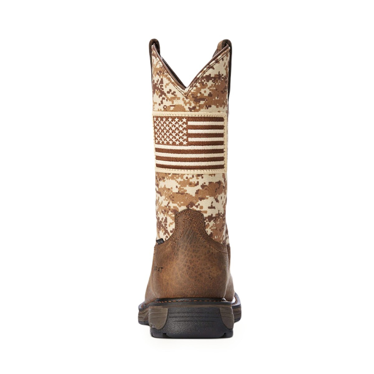 Ariat WorkHog Patriot Steel Toe Work Boot in Light Brown